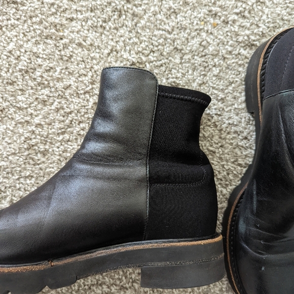 Stuart Weitzman Leather Ankle Boot - Picture 9 of 12